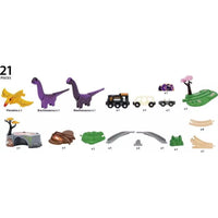 BRIO Dinosaur Adventure Set 21 Pieces