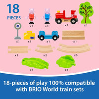 BRIO 36123 Peppa Pig Train Set