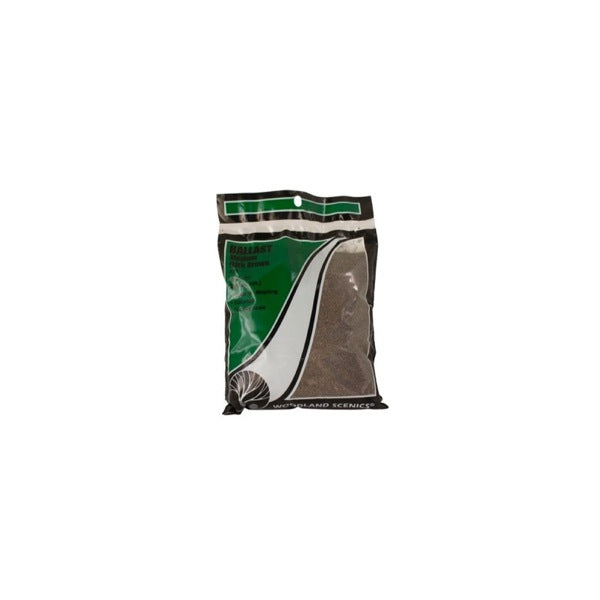 Woodland Scenics B85 Dark Brown Coarse Ballast | Metro Hobbies