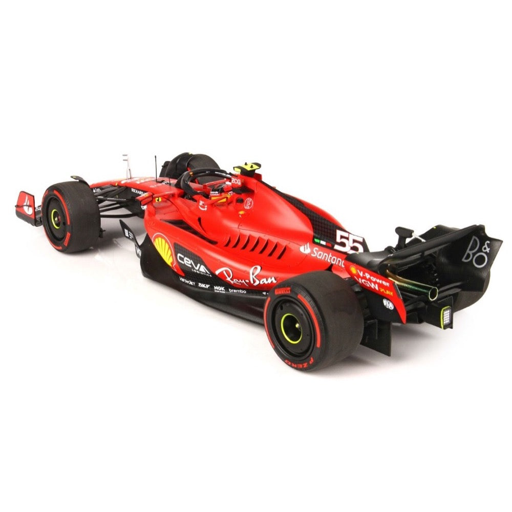 BBR Models 1/18 Ferrari SF-23 Carlos Sainz Bahrain GP 2023