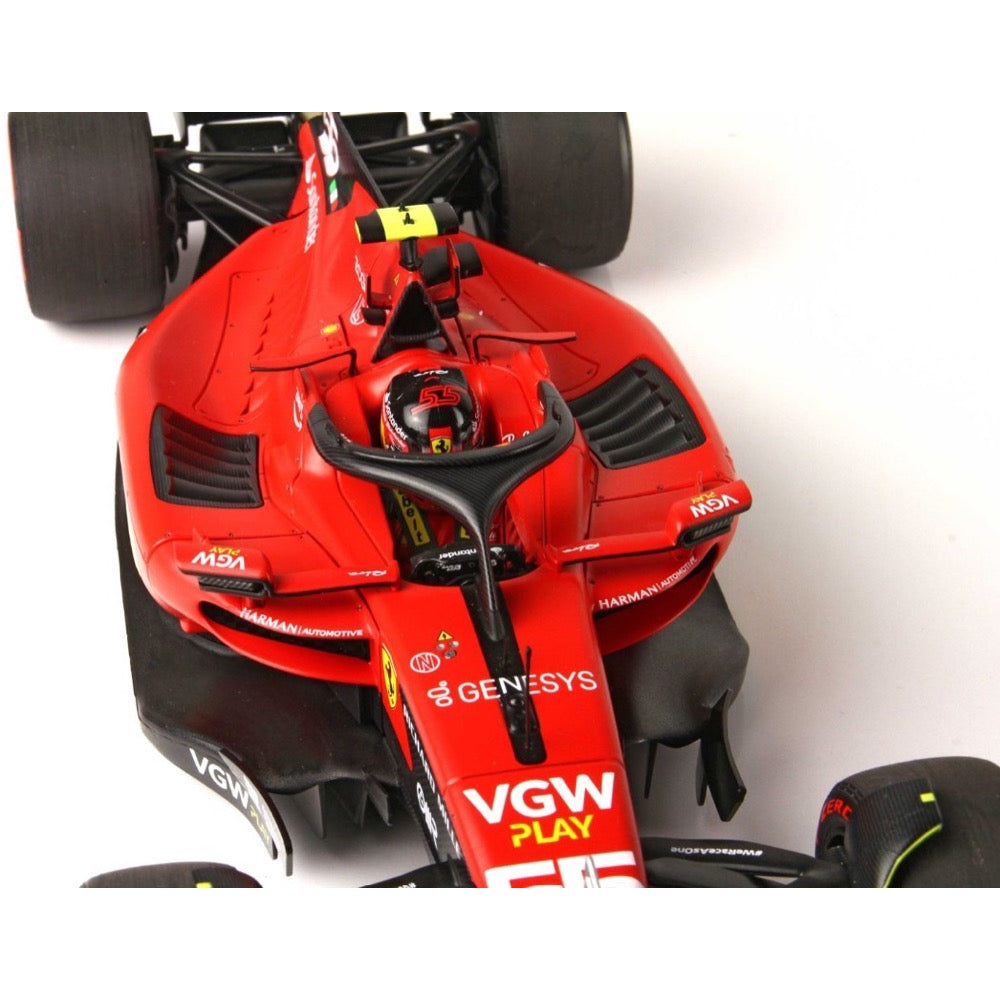 BBR Models 1/18 Ferrari SF-23 Carlos Sainz Bahrain GP 2023