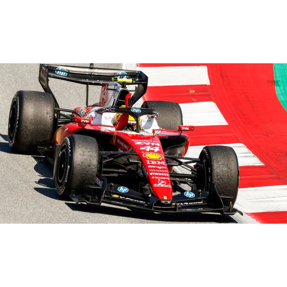 BBR 1/18 Ferrari SF-26 Lewis Hamilton Winner Spain GP 2026 with Driver Figurine