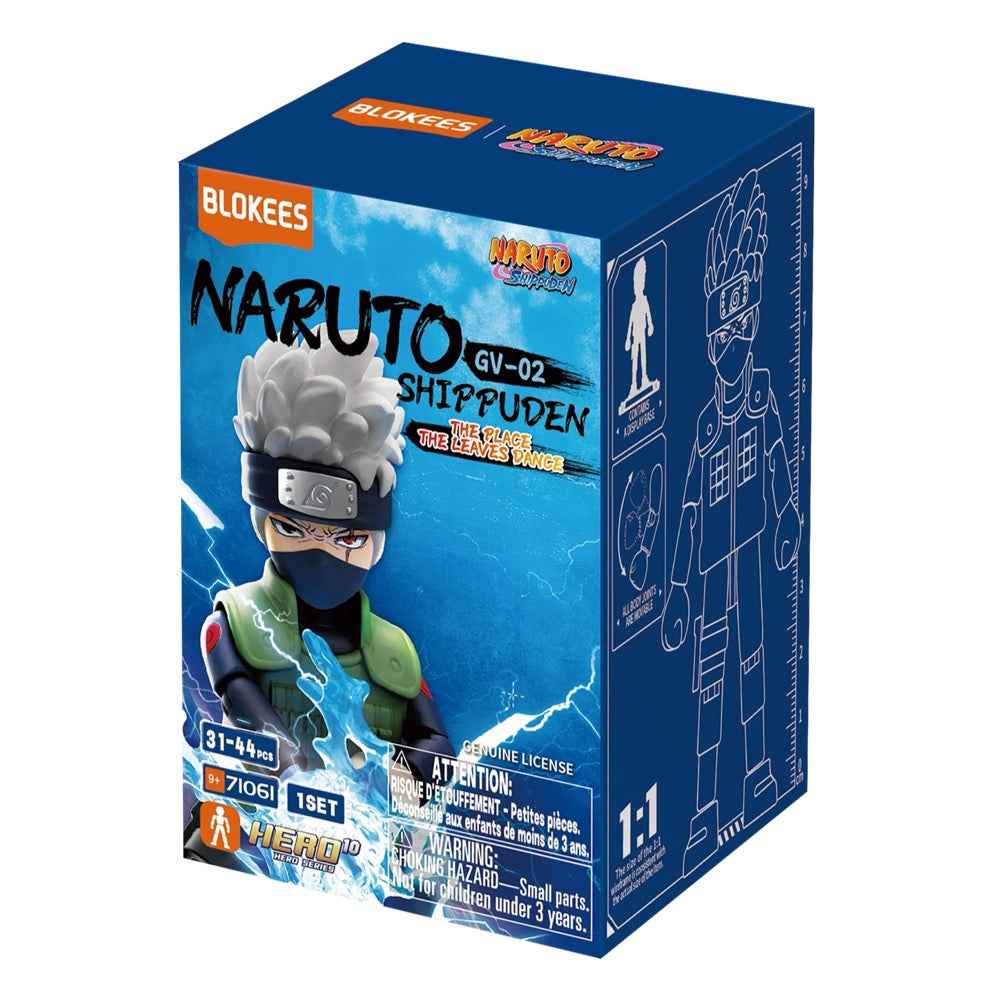 Blokees 71061 PDQ Narutoc Galaxy Version 02-The Place The Leaves Dance Blind Box (1 Randon Figure) 810181530490