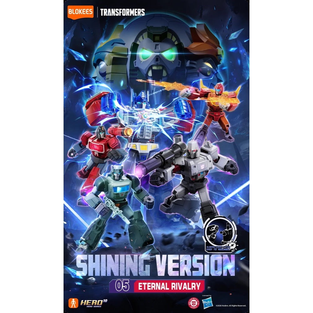 Blokees PDQ Transformers Shining Version 05 Fatal Confrontation Blind Box (1 Random Figure)