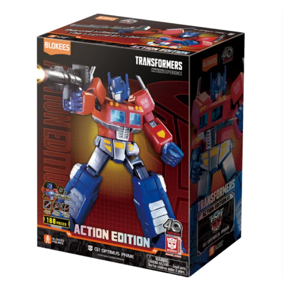 Blokees Figures 71156 Transformers Action Edition - G1 Optimus Prime