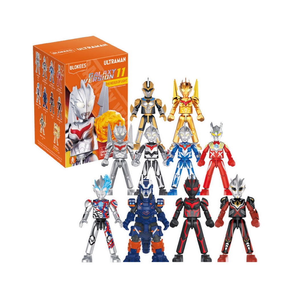 Blokees Figures 73111 Ultraman Galaxy Version 11 The Nexus of Light Blind Box (1 Random Figure)