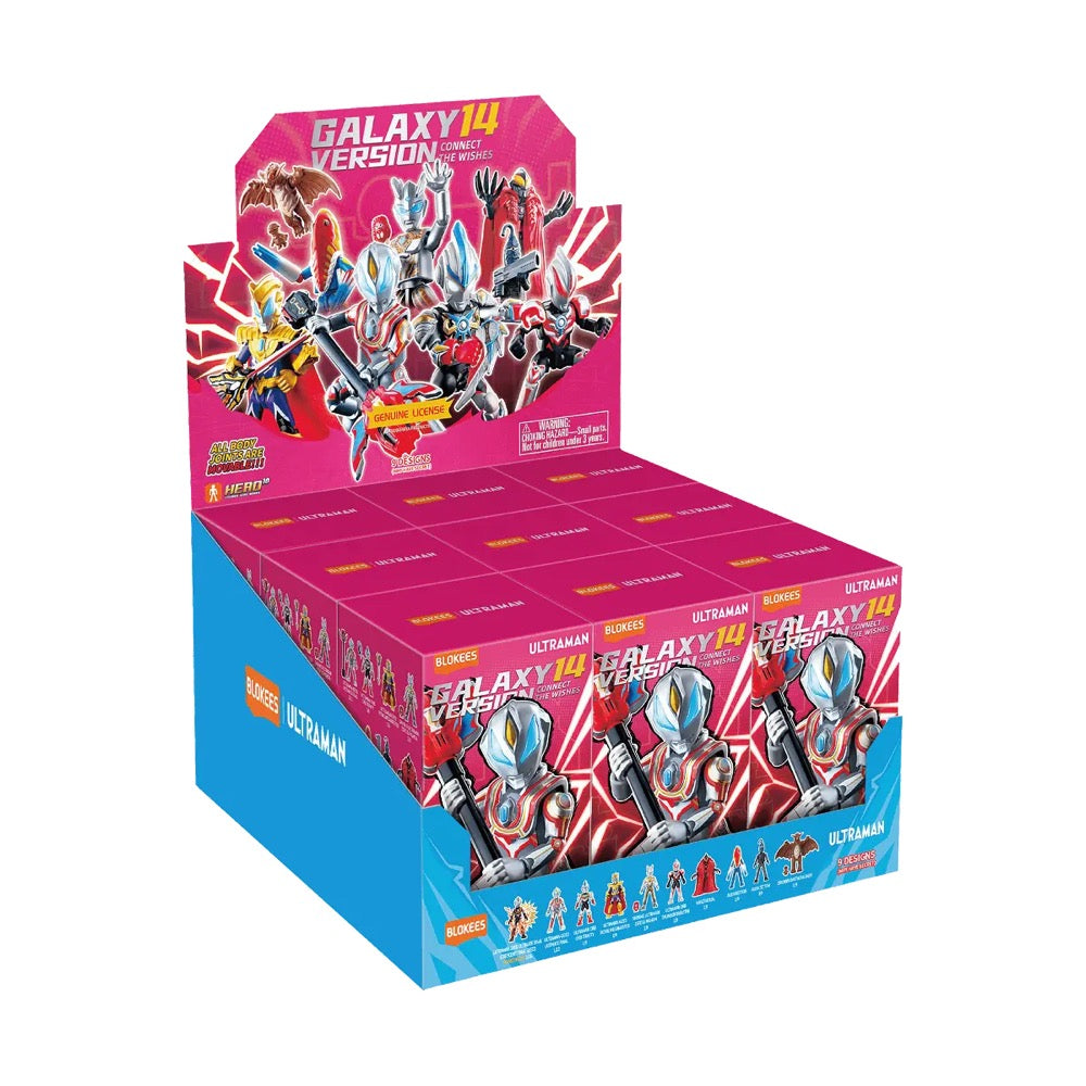 Blokees Figures 73114 Ultraman Galaxy Version 14 Connect The Wishes Blind Box (1 Random Figure)