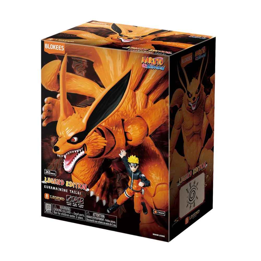 Blokees 73524 Naruto Shippuden Figures AE01-Nine Tails (Kurama) 810181532579