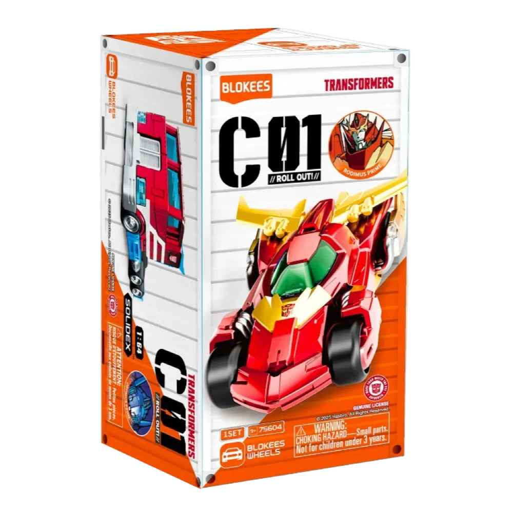 Blokees 75604 Wheels Transformers C01 Roll Out