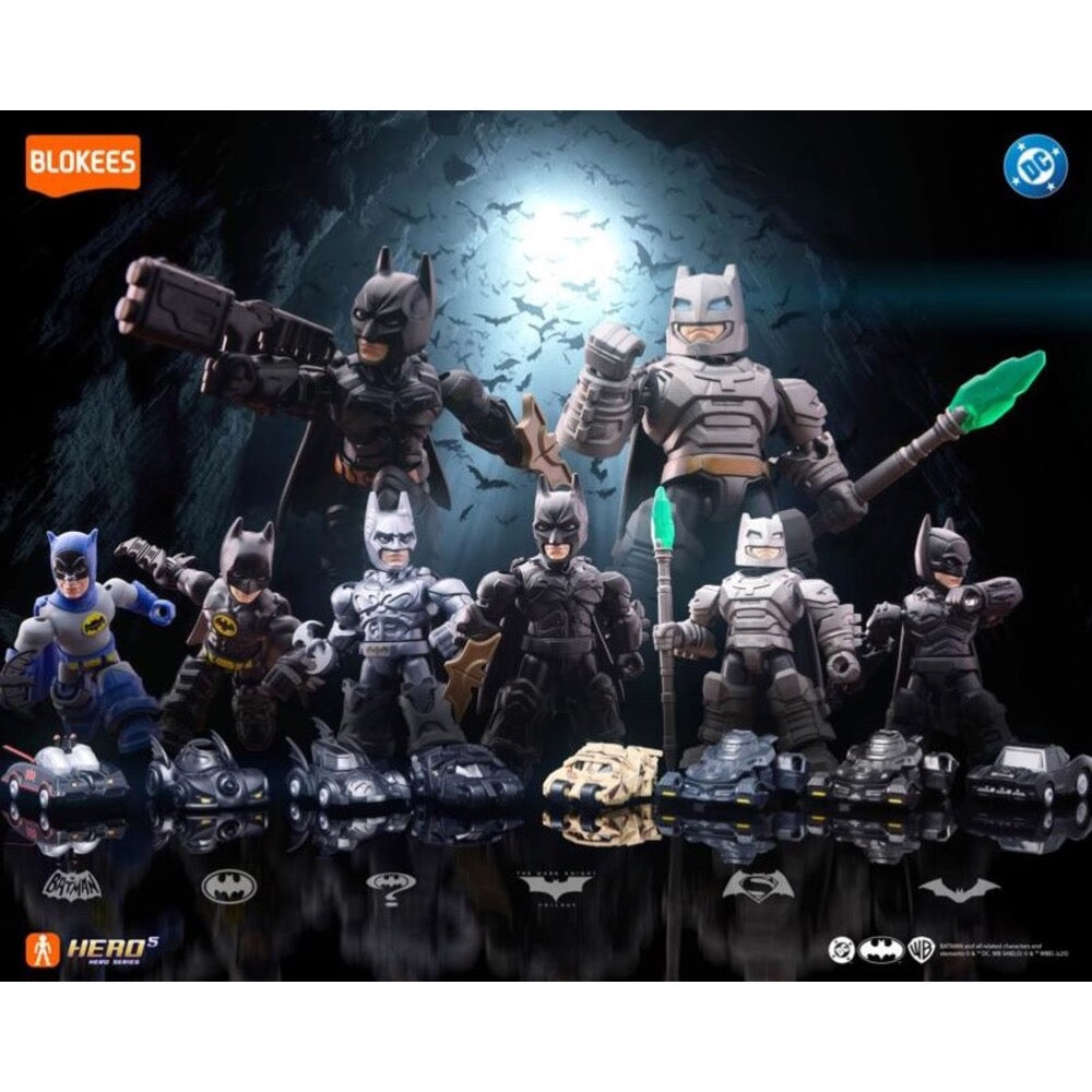 Blokees 75701 Batman Defender Version DC01 Legendary Batman Assemble Blind Box (1 Random Figure)