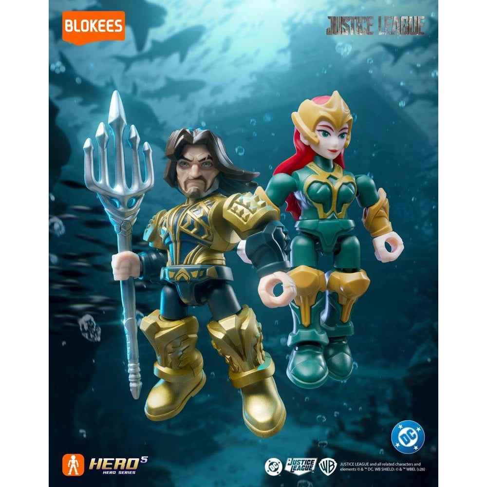Blokees 75702 DC PDQ 12 in 1 Defender Version 02 Justice League Blind Box (1 Random Figure)
