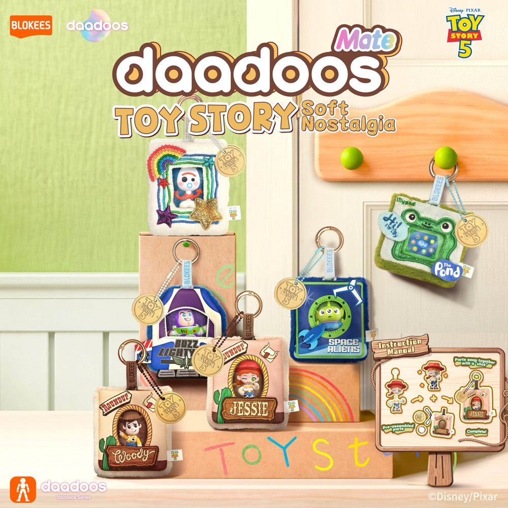 Blokees Toy Story Daadoos Mate 01 Plushie Memories Blind Box (1 Random Figure)