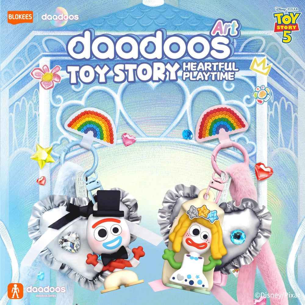 Blokees Toy Story Daadoos Art 01 Heartful Playtime Blind Box (1 Random Figure)