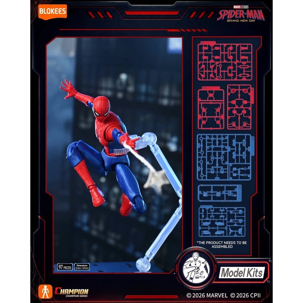 Blokees Marvel Heroes Champion Class 13 Brand New Day Spider-Man