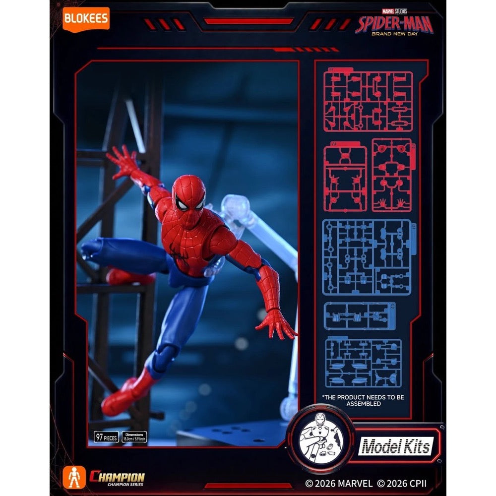 Blokees Marvel Heroes Champion Class 13 Brand New Day Spider-Man