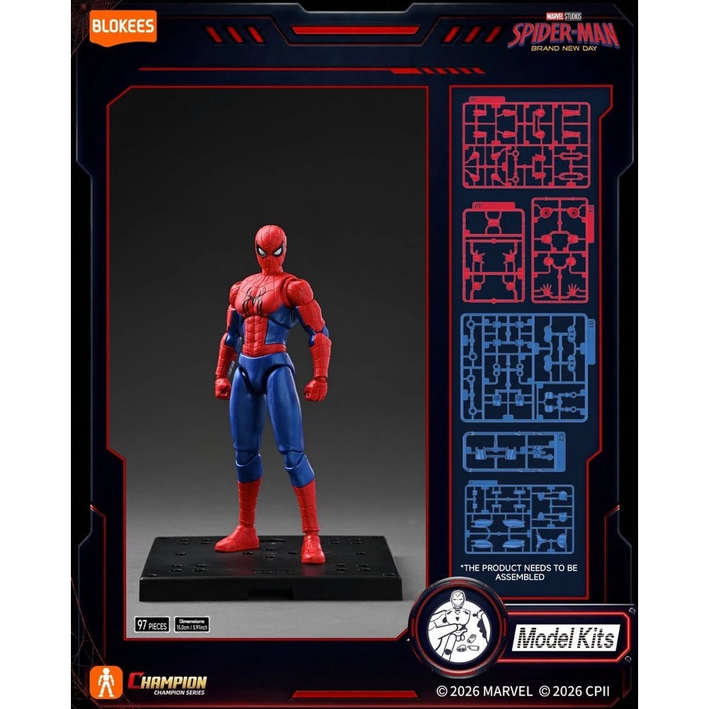 Blokees Marvel Heroes Champion Class 13 Brand New Day Spider-Man