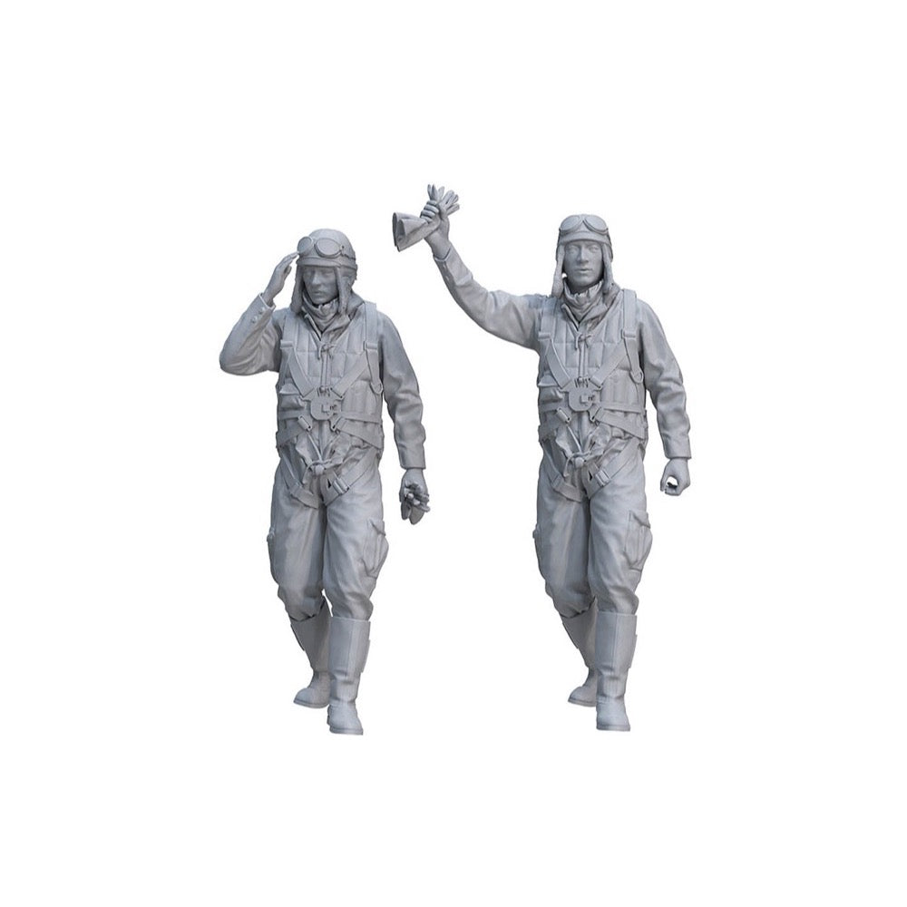 Border Model 1/35 IJN Carrier Crew Pilots & Officers