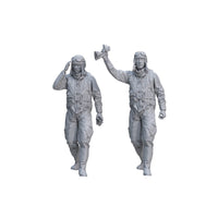 Border Model 1/35 IJN Carrier Crew Pilots & Officers