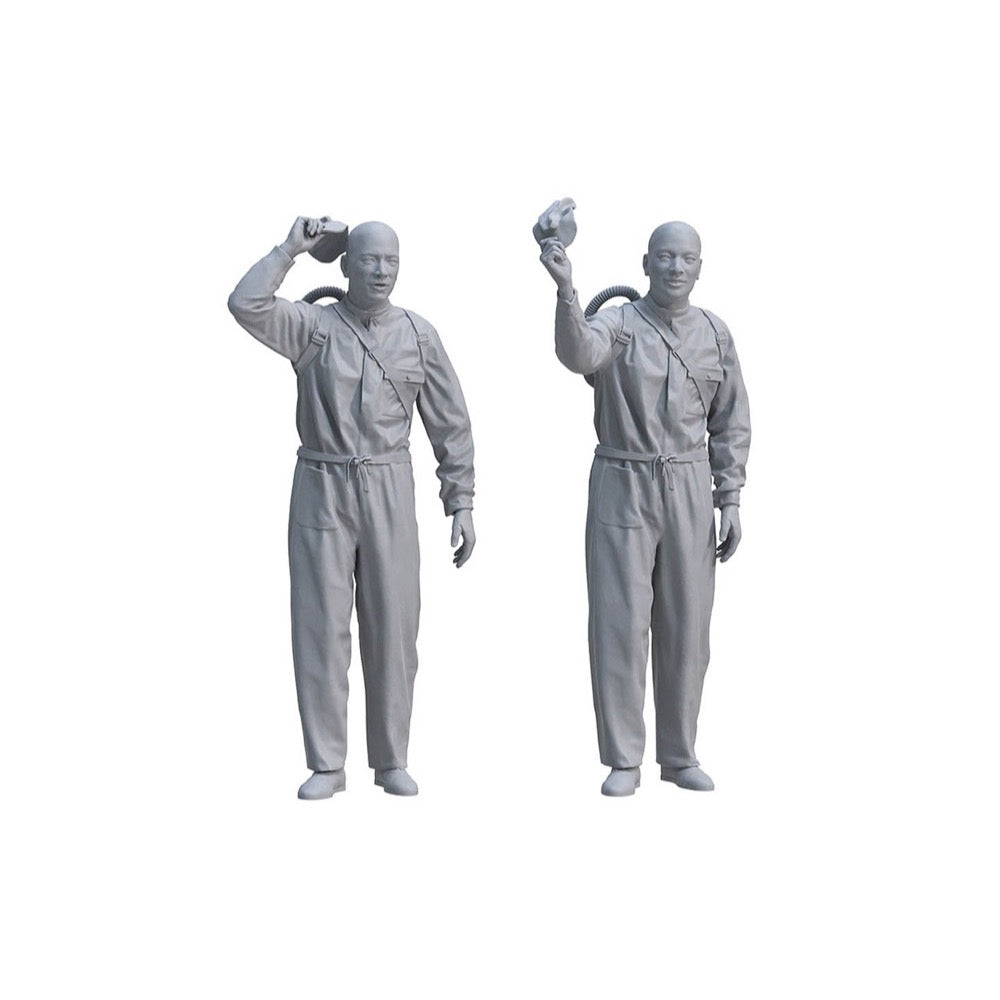 Border Model 1/35 IJN Carrier Crew Pilots & Officers