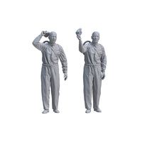 Border Model 1/35 IJN Carrier Crew Pilots & Officers