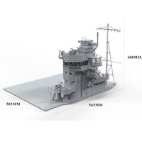 Border Model BS002 1/35 Akagi Bridge W/ Flight Deck Battle of Pearl Harbor