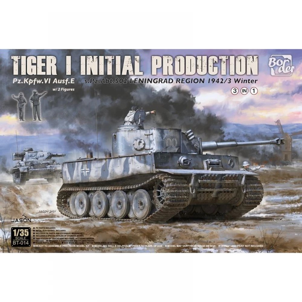 Border Model 1/35 Tiger I Initial Production