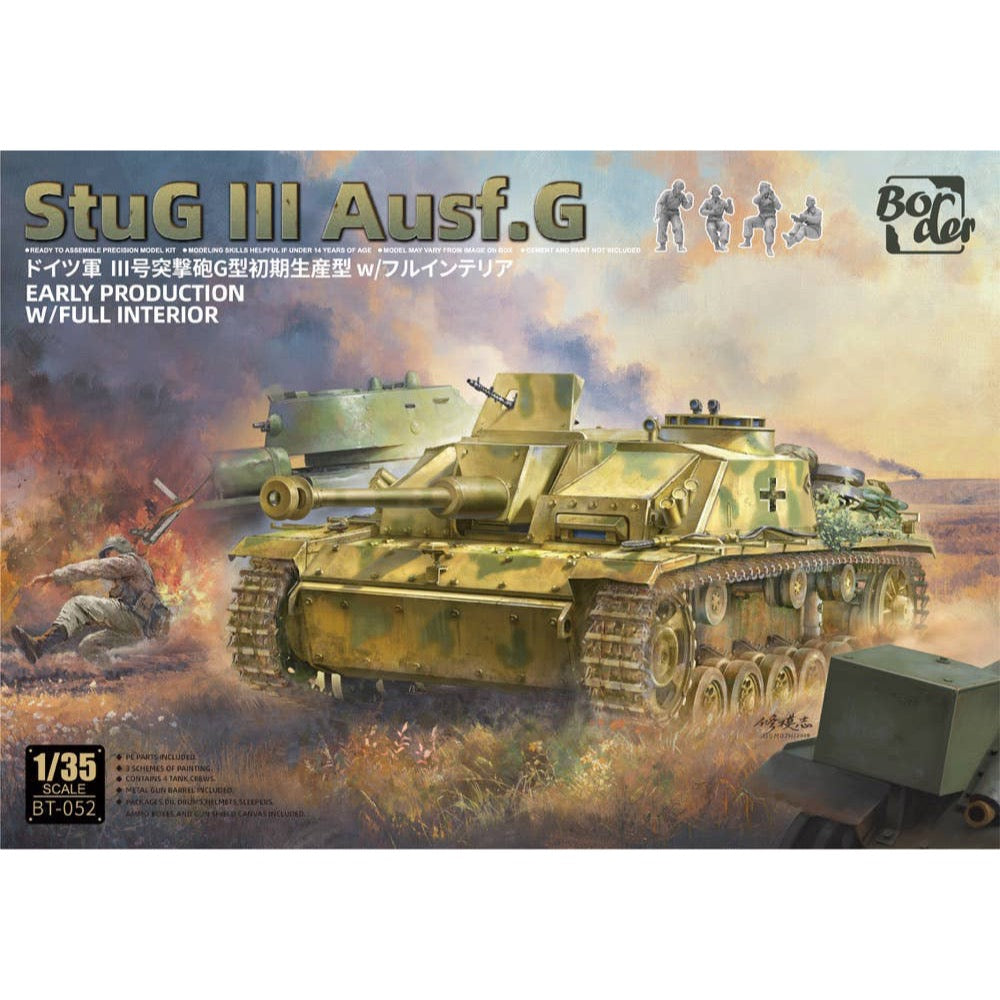 Border Model 1/35 StuG III G Early with Full Interior