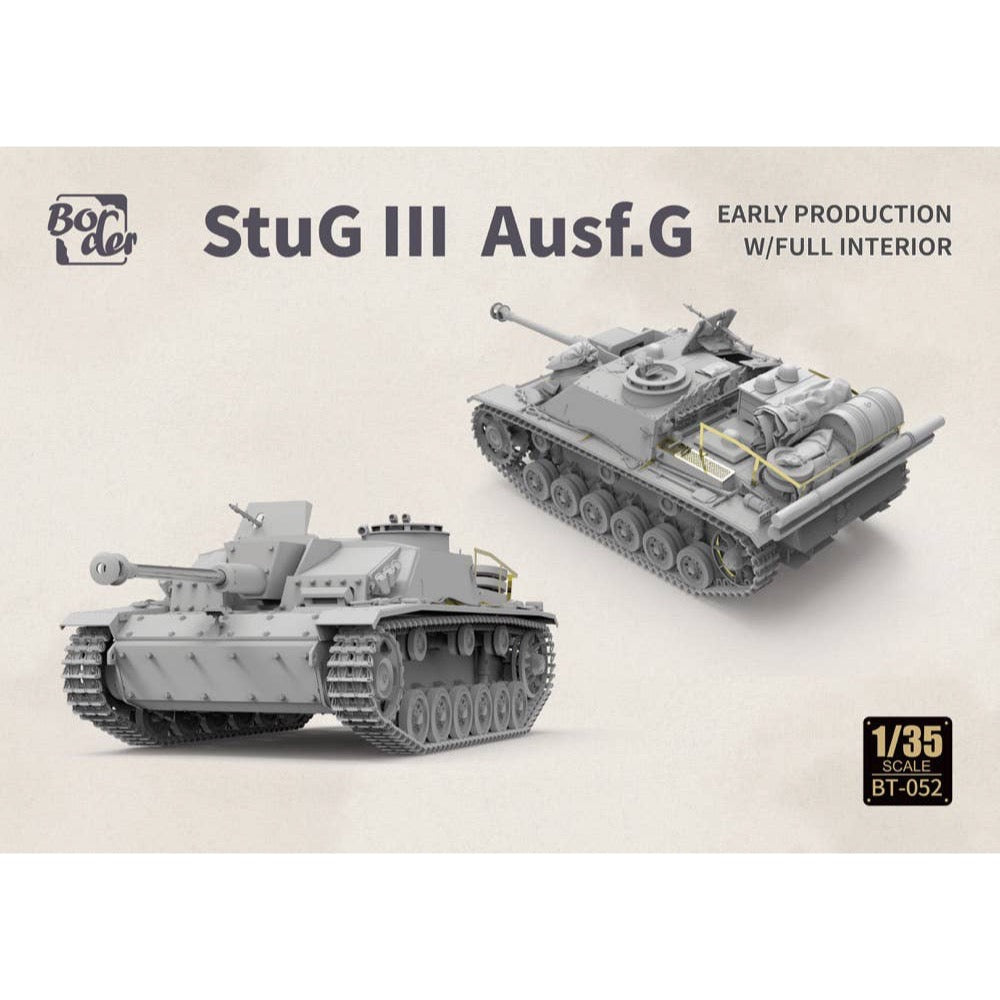 Border Model 1/35 StuG III G Early with Full Interior