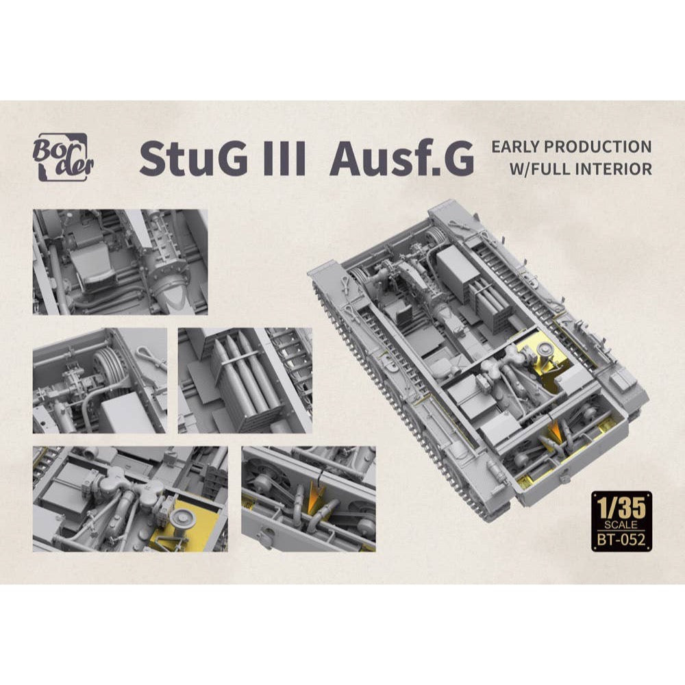 Border Model 1/35 StuG III G Early with Full Interior