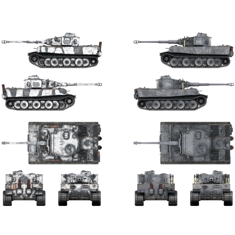 Border Model TK7205 1/72 Tiger I Initial Sd.Kfz.181 Pz.pfw.VI Ausf.E