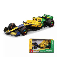 Bburago 01894 1/43 2024 McLaren F1 Senna Livery Driver No.81 Piastri