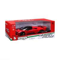 Bburago 1/18 Ferrari Race & Play 2024 F-80 Red