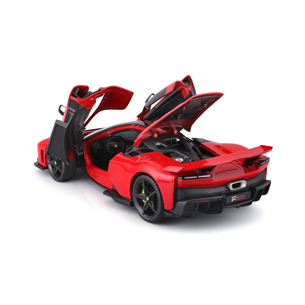 Bburago 1/18 Ferrari Race & Play 2024 F-80 Red
