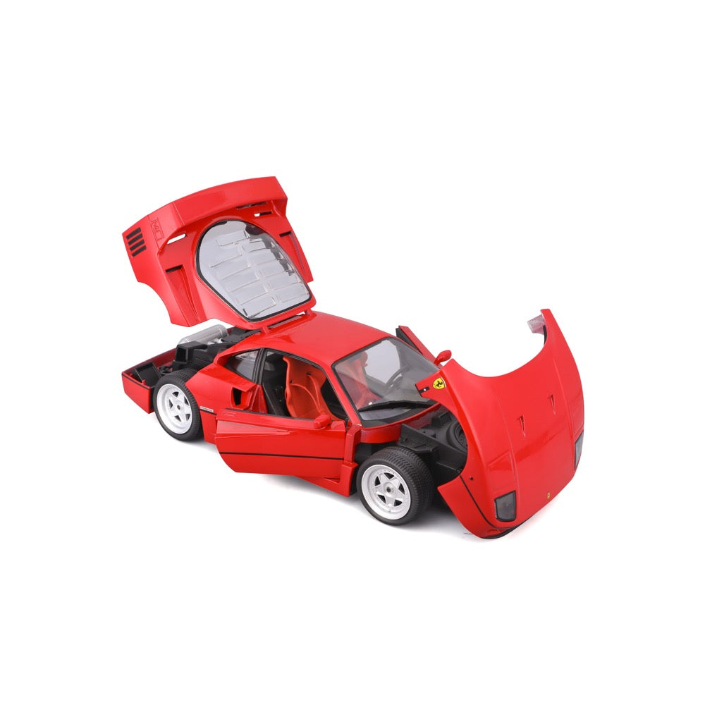 Bburago 1/18 Ferrari Race & Play 1987 F-40 Rosso Corsa