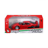 Bburago 1/18 Ferrari Race & Play 1987 F-40 Rosso Corsa