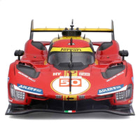 Bburago 16303 1/18 2024 Ferrari 499P Le Mans Hypercar WEC 24 hour Champion No.50