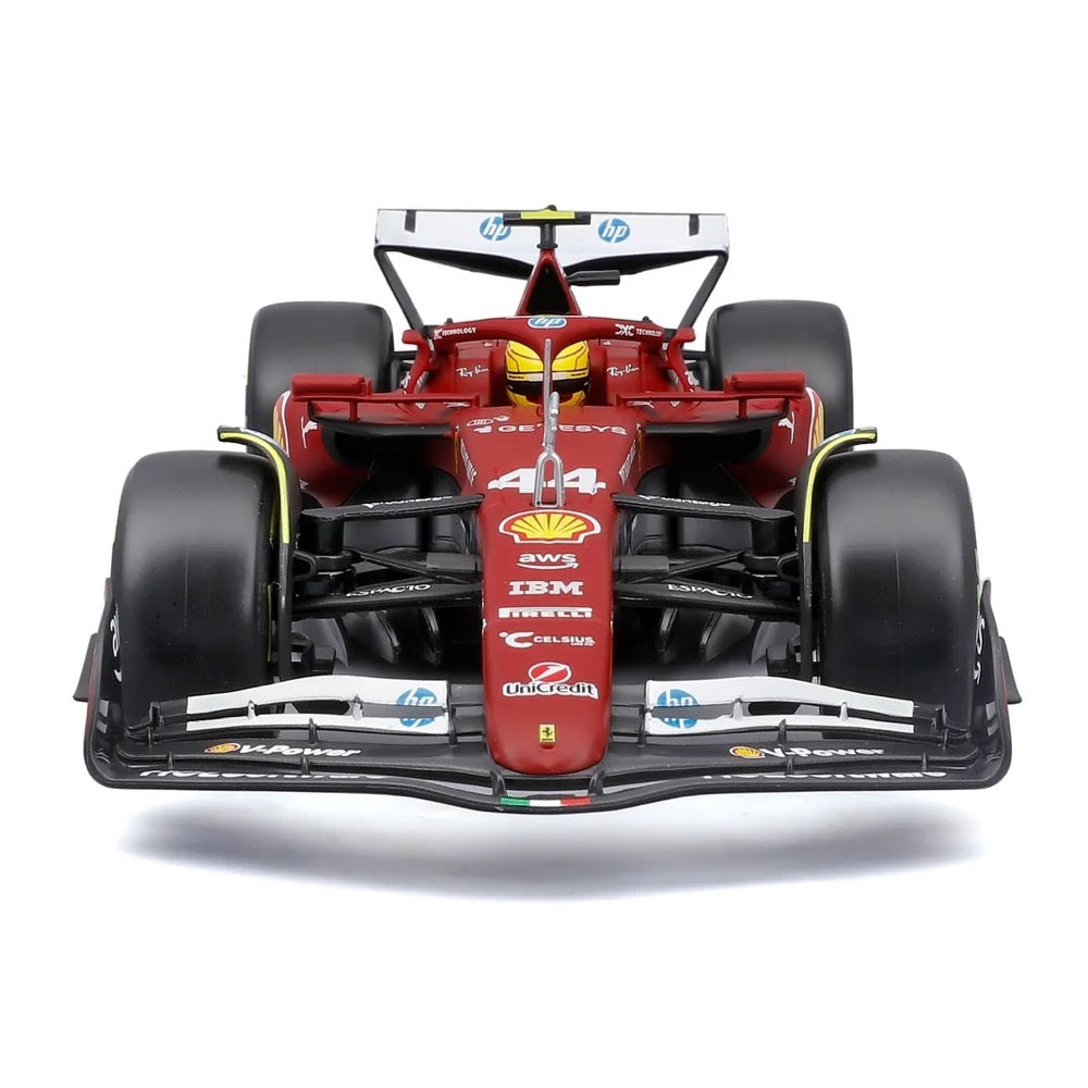 Bburago 16816H 1/18 Ferrari SF-25 No.44 Lewis Hamilton