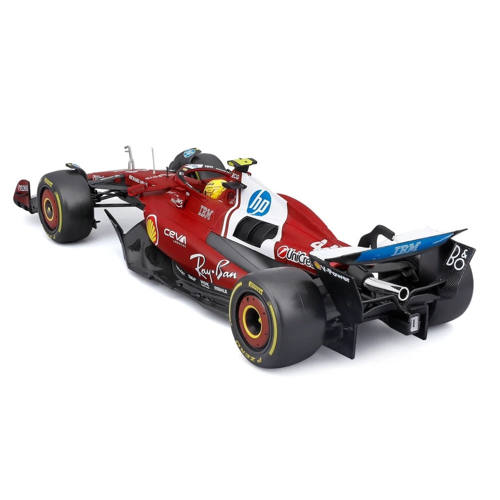 Bburago 16816H 1/18 Ferrari SF-25 No.44 Lewis Hamilton