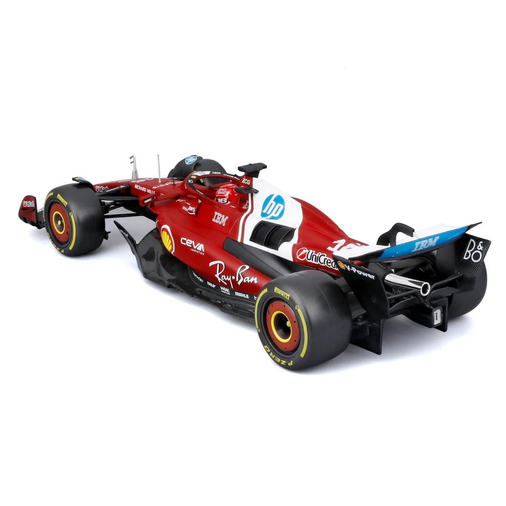 Bburago 16816L 1/18 Ferrari SF-25 No.16 Charles Leclerc