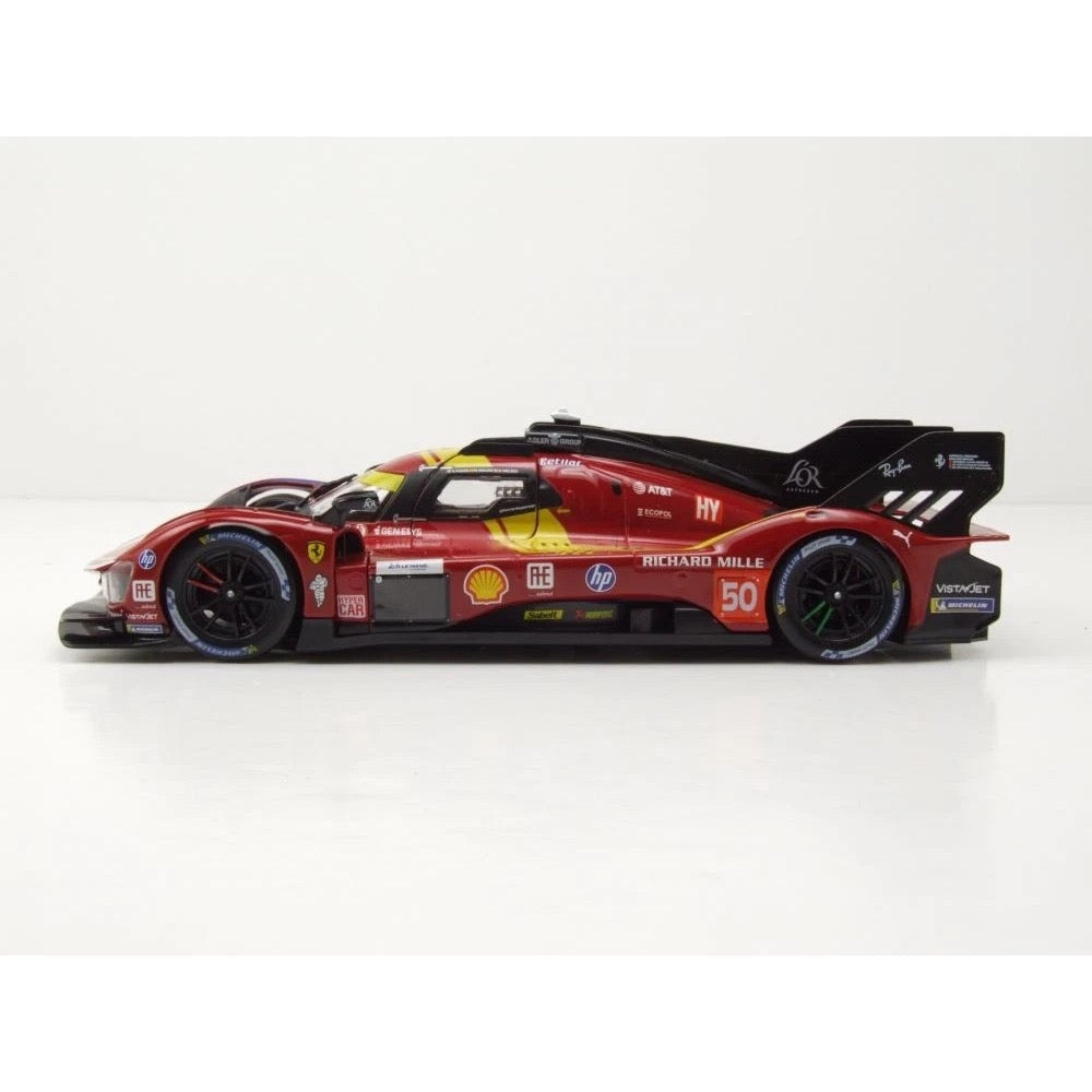 Bburago 1/24 Ferrari Racing 2025 499P Le Mans Hypercar No.50