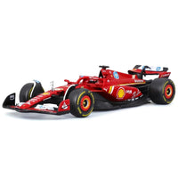 Bburago 26821L 1/24 Ferrari SF-24 2024 No.16 Charles Leclerc with Helmet and Showcase