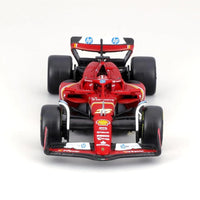 Bburago 26821L 1/24 Ferrari SF-24 2024 No.16 Charles Leclerc with Helmet and Showcase