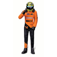 Bburago 28040N 1/24 McLaren MCL38 2024 No.4 Lando Norris with Figure