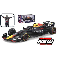 Bburago 28060V 1/24 Red Bull RB20 No.1 Max Verstappen with Figure