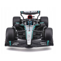 Bburago 28063R 1/24 Mercedes W15 2024 No.63 George Rusell with Helmet and Showcase