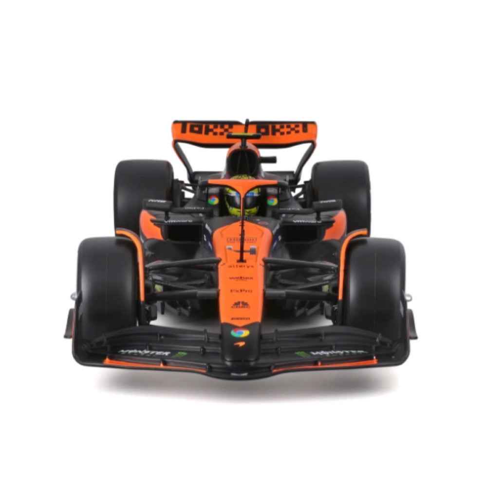 Bburago 28504N 1/24 McLaren MCL38 2024 No.4 Lando Norris Model Kit