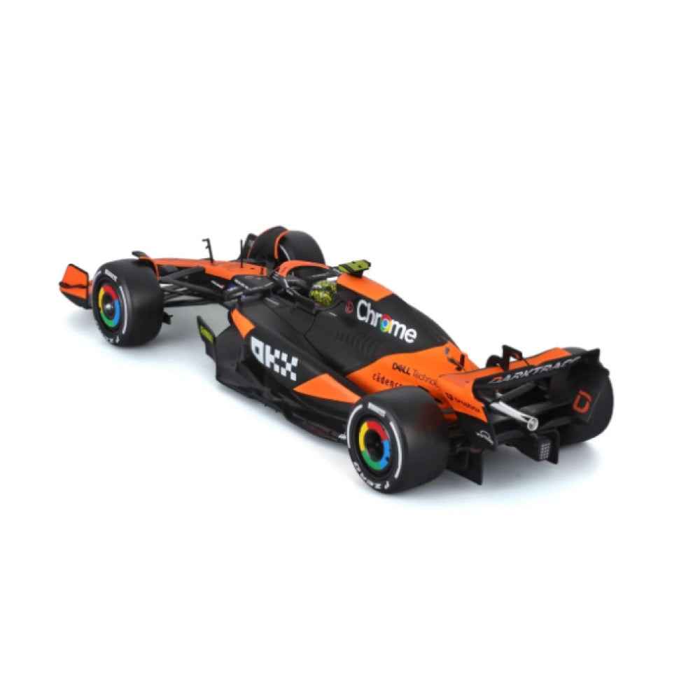 Bburago 28504N 1/24 McLaren MCL38 2024 No.4 Lando Norris Model Kit