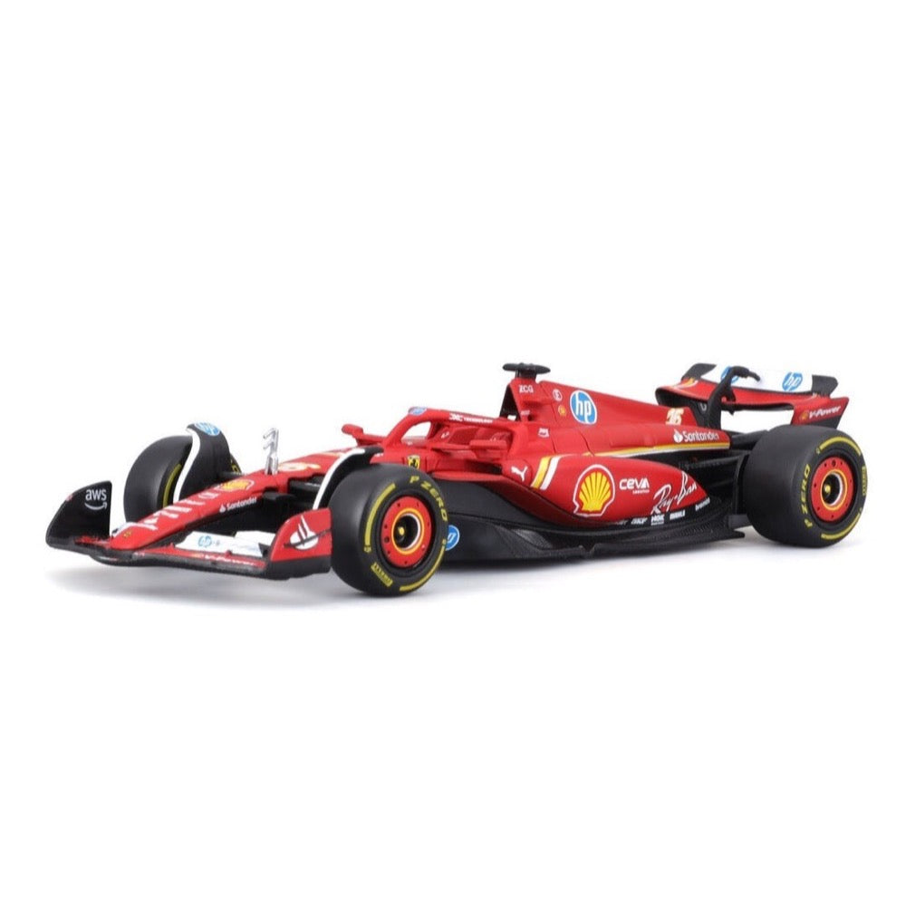Bburago 36844L1/43 2024 F-1 Ferrari SF24 No.16 Leclerc Italian GP Imola