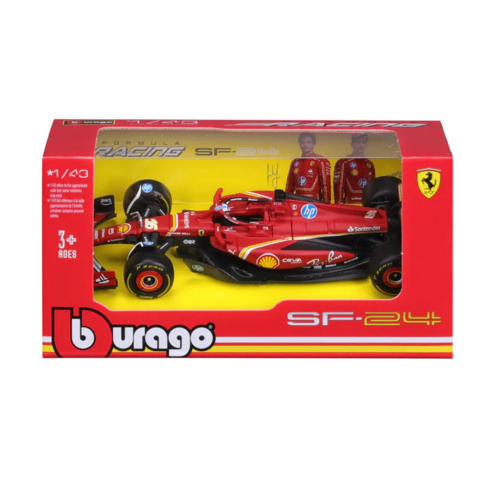 Bburago 36844L1/43 2024 F-1 Ferrari  SF24 No.16 Leclerc Italian GP Imola