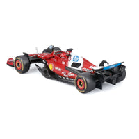 Bburago 36852L 1/43 Ferrari SF-25 No.16 Charles Leclerc with Helmet and Showcase